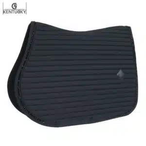 Tapis de selle Pearls Jumping Black Kentucky Sellerie Equinoxe