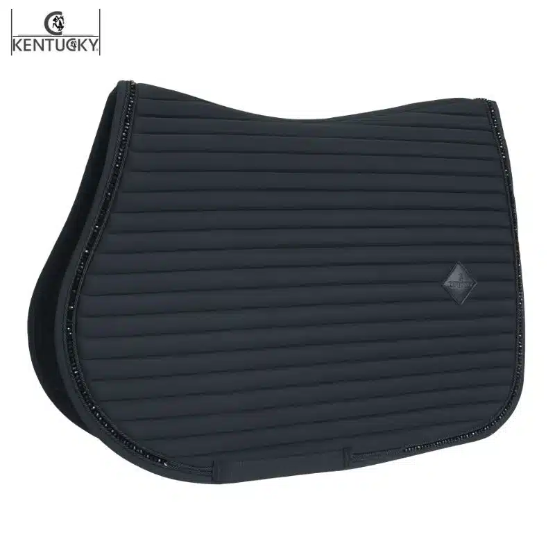 Tapis de selle Pearls Jumping Black Kentucky Sellerie Equinoxe