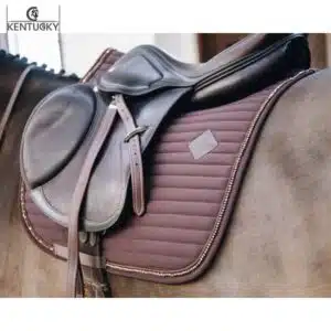 Tapis de selle Pearls jumping Choco Kentucky Sellerie Equinoxe