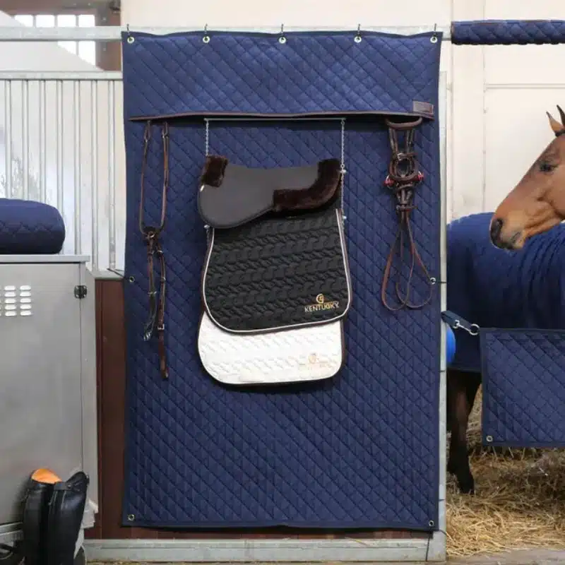 Tenture de box Stable Curtain marine KENTUCKY Sellerie Equinoxe