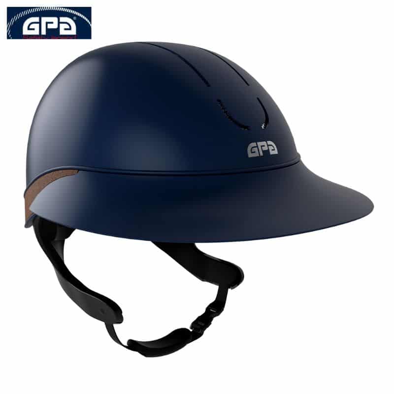 Casque d'équitation GPA First Lady Global TLS Marine Choco Sellerie Equinoxe Casque d'équitation GPA First Lady Global TLS Marine Choco Sellerie Equinoxe-Shop