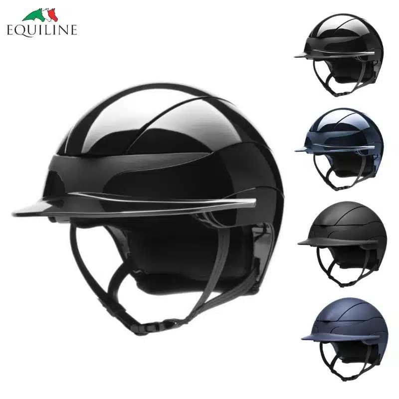 Casque d'équitation Xanto Helmet Standard visor Equiline by Sellerie Equinoxe-shop