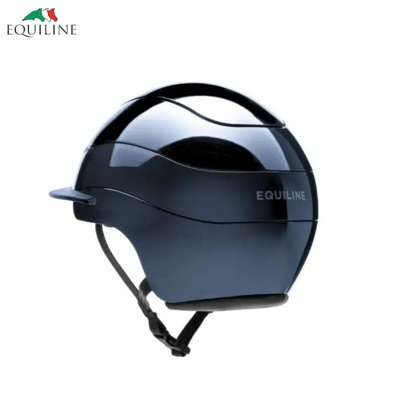 Casque d'équitation Xanto Helmet Navy glossy Equiline SS24 (2) Casque d'équitation Xanto Helmet Navy glossy Equiline SS24 Equinoxe-Shop