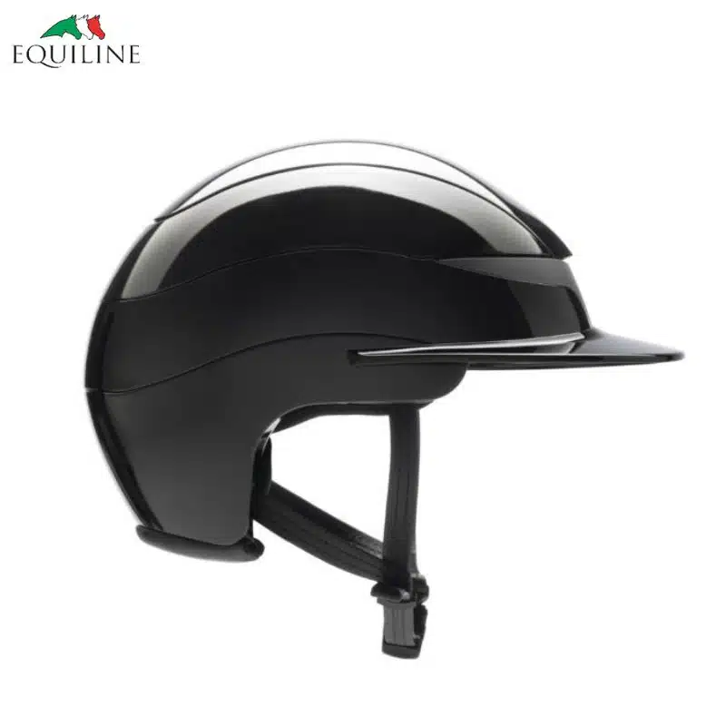 Casque d'équitation Xanto Helmet standard visor glossy Equiline SS24 Casque d'équitation Xanto Helmet STANDARD VISOR Equiline by Equinoxe-Shop