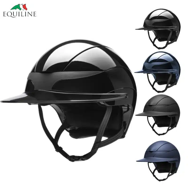 Casque d'équitation Xanto Polo Helmet Sun Visor Equiline Sellerie Equinoxe-Shop