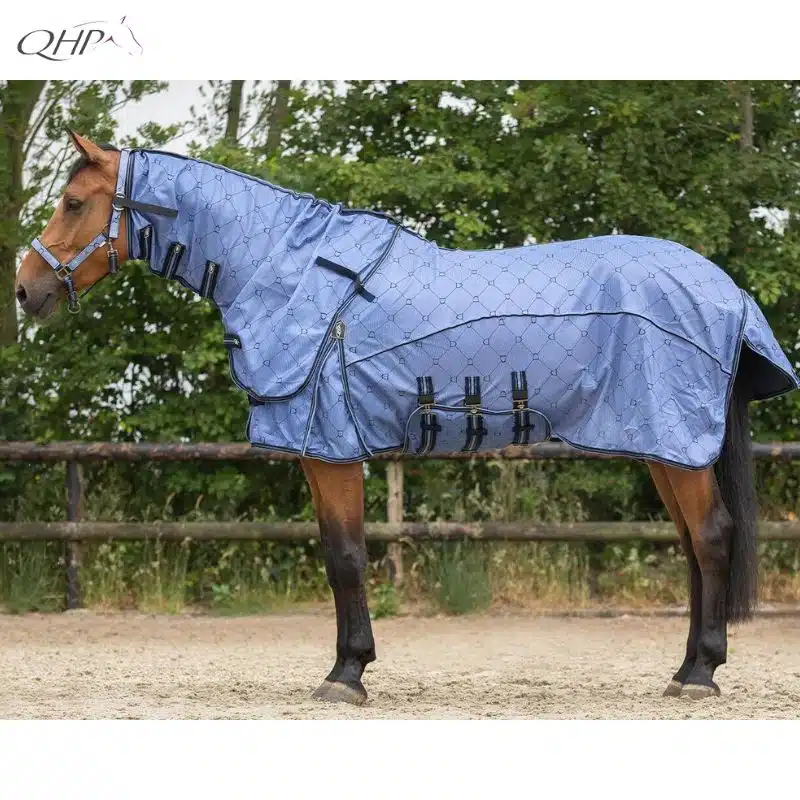 Chemise anti-mouches Collection avec encolure et bonnet QHP 6343 Sellerie Equinoxe