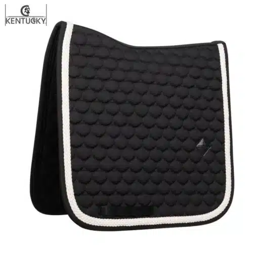 Tapis de Dressage Corde Tressée noir Kentucky Sellerie Equinoxe-Shop