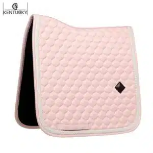 Tapis de Dressage Corde Tressée rose Kentucky Sellerie Equinoxe-Shop