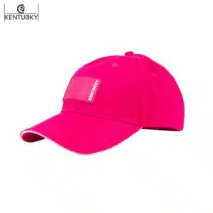 Casquette Baseball Cap Rubber Logo Kentucky Fuchsia Sellerie Equinoxe Shop