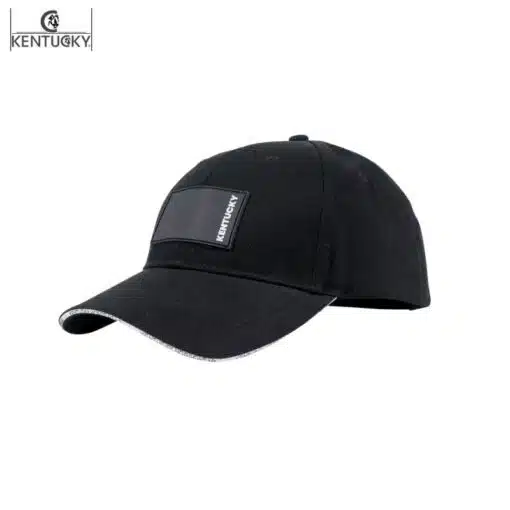 Casquette Baseball Cap Rubber Logo Kentucky noir Sellerie Equinoxe Shop