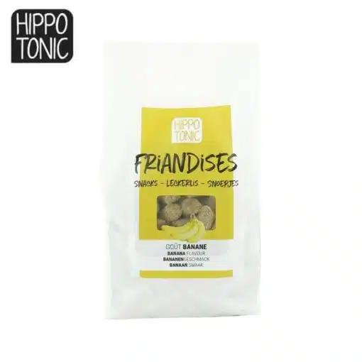 FRIANDISES HIPPOTONIC BONBONS POUR CHEVAUX GOÛT BANANE 1 kg Sellerie Equinoxe Shop