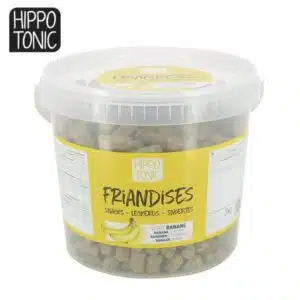 FRIANDISES HIPPOTONIC BONBONS POUR CHEVAUX GOÛT BANANE 3 kg Sellerie Equinoxe Shop