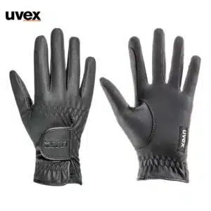 Gants d'équitation Uvex Sportstyle Kid Riding GLoves Noir Sellerie Equinoxe Shop