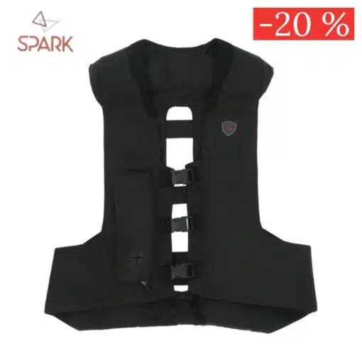 Gilet Airbag d'équitation Hippodrome SPARK en déstockage Sellerie Equinoxe Shop Fuveau