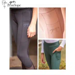 PANTALON D'ÉQUITATION Legging Delphe EDEN BY PENELOPE Sellerie Equinoxe Shop Fuveau