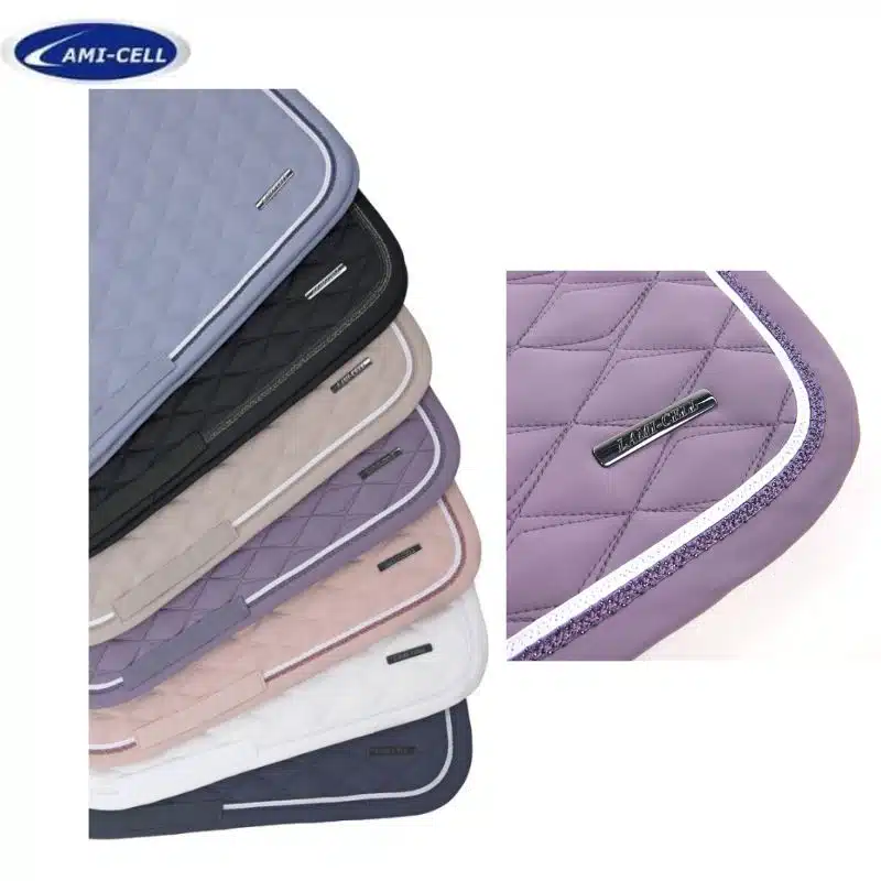 TAPIS DE SELLE MIDNIGHT PAILLETTES SS25 LAMICELL Sellerie Equinoxe Shop
