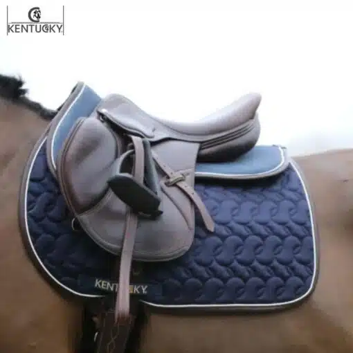 Amortisseur Absorb Anatomique marine cheval Kentucky Horsewear by Sellerie Equinoxe-shop