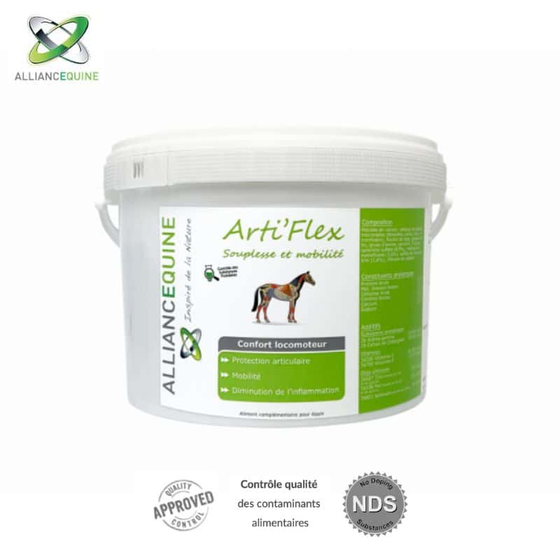 ALLIANCE EQUINE Arti'Flex Granulés Souplesse articulaire Sellerie Equinoxe-Shop