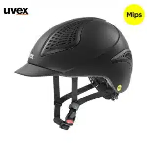 Casque d'équitation UVEX CASQUE UVEX EXXENTIAL3 MIPS Noir Sellerie Equinoxe Fuveau