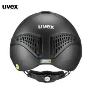 Casque d'équitation UVEX CASQUE UVEX EXXENTIAL3 MIPS arrière Sellerie Equinoxe Shop Fuveau