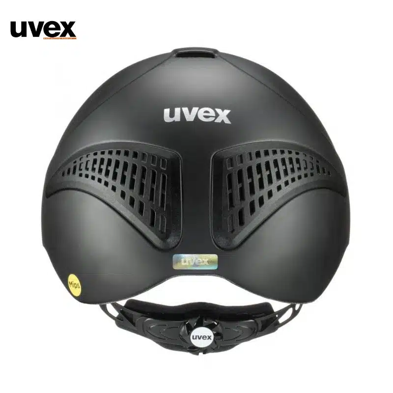 Casque d'équitation UVEX CASQUE UVEX EXXENTIAL3 MIPS arrière Sellerie Equinoxe Shop Fuveau Casque d'équitation UVEX CASQUE UVEX EXXENTIAL3 MIPS arrière Sellerie Equinoxe Shop Fuveau