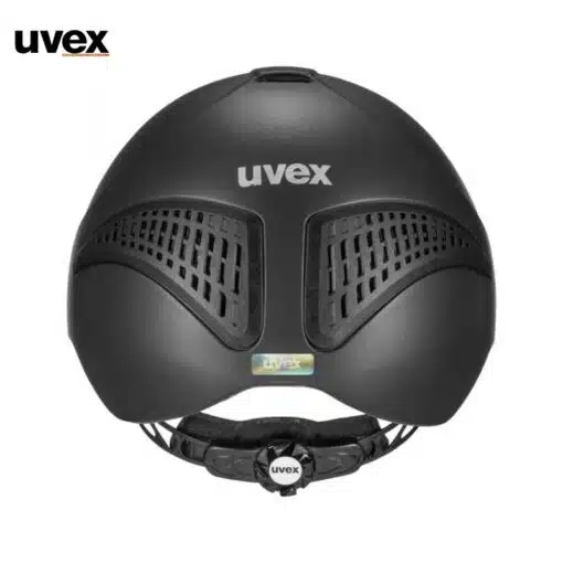 Casque d'équitation UVEX CASQUE UVEX EXXENTIAL3 arrière Sellerie Equinoxe Shop Fuveau