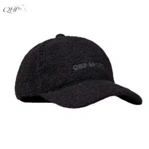 Casquette Avélie Teddy noir QHP SPORT pour cavalière Sellerie Equinoxe Shop Fuveau