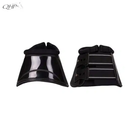 Cloches à clip Champion noir QHP Sellerie Equinoxe Shop Fuveau