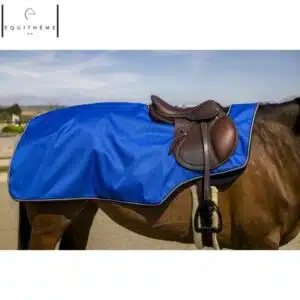 Couvre-Reins imper polaire 1200 deniers bleu roi EQUITHÈME by Sellerie EquinoxeShop Fuveau