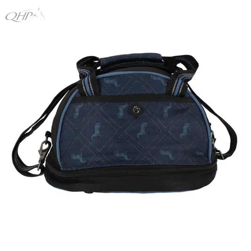 Sac à bombe QHP marine AW25 5587 collection Sellerie Equinoxe Shop Fuveau