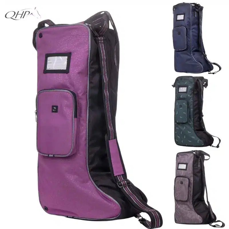 Sac à bottes QHP Collection hiver 24 Sellerie Equinoxe Shop Fuveau