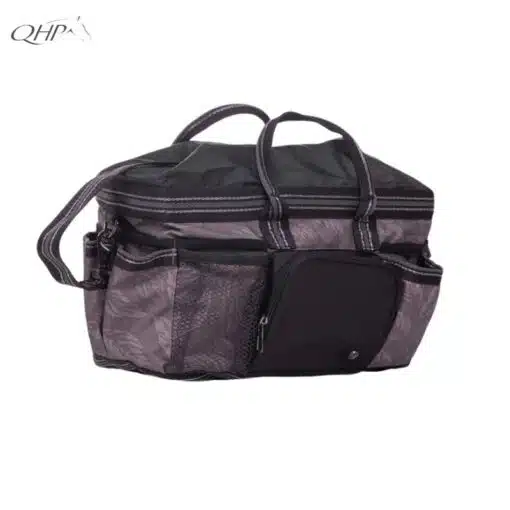 Sac de pansage taupe QHP Collection hiver 24 Sellerie Equinoxe Shop Fuveau