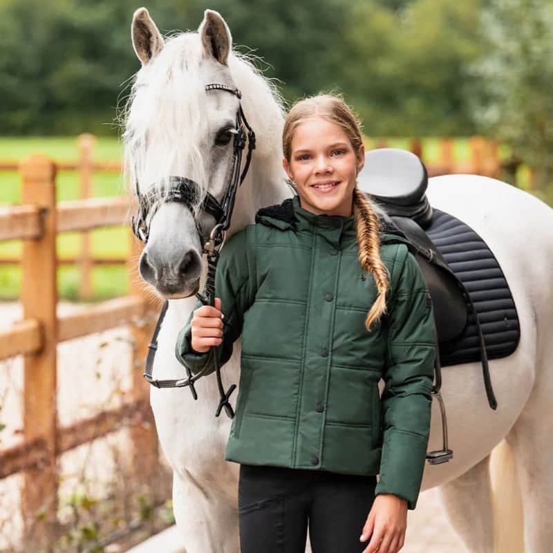 Veste d'hiver Rayah 2 en 1 Junior QHP Sellerie Equinoxe Shop Fuveau