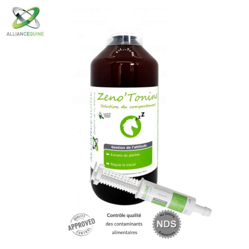 ZENO'TONINE COMPORTEMENT ET STRESS ALLIANCE EQUINE by Sellerie Equinoxe-Shop