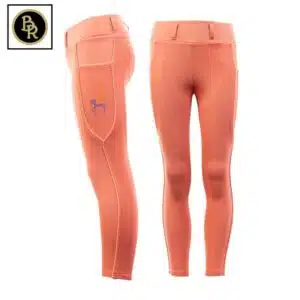 legging d'équitation pour enfants mini horse rose BR Sellerie Equinoxe Shop Fuveau