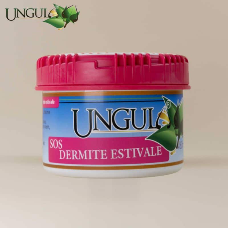Pot de SOS Dermite Estivale Ungula Naturalis 480 ml, baume de soin cutané pour cheval.