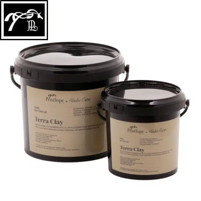 Argile rose pour chevaux Terra Clay Pénélope Store by Alodis Care Sellerie Equinoxe Fuveau