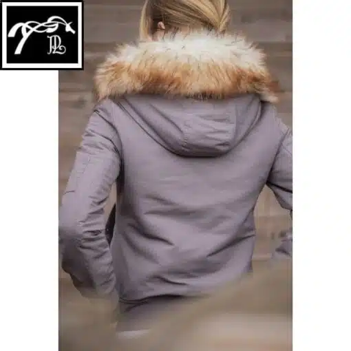 Blouson d'hiver Lyon Gris Glitter Pénélope Store AH24 Sellerie Equinoxe Fuveau