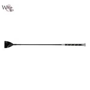 Cravache Whip and Go Candy noir Sellerie Equinoxe Shop Fuveau