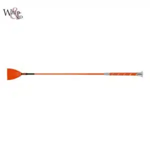 Cravache Whip and Go Candy orange Sellerie Equinoxe Shop Fuveau