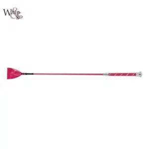 Cravache Whip and Go Candy rose Sellerie Equinoxe Shop Fuveau