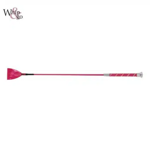 Cravache Whip and Go Candy rose Sellerie Equinoxe Shop Fuveau