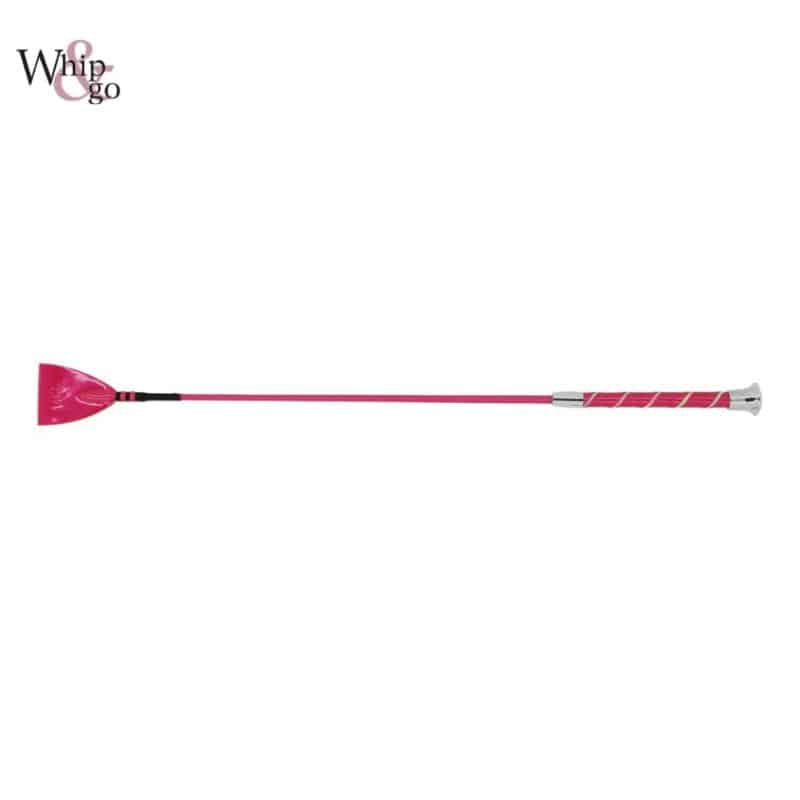 Cravache D’équitation Whip & Go – Fibre De Verre, 68 Cm, Nylon, Neuve
