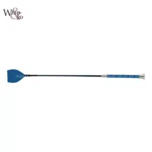 Cravache Whip and Go STRASSY BLEU ROI Sellerie Equinoxe Shop Fuveau