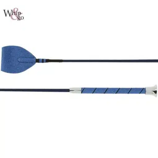 Cravache Whip and Go STRASSY BLEU Sellerie Equinoxe Shop Fuveau