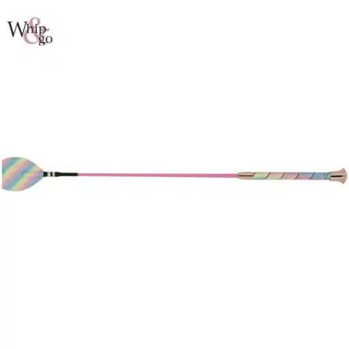 Cravache Whip and Go STRASSY ROSE Sellerie Equinoxe Shop Fuveau