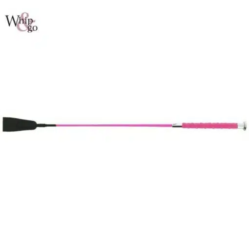 Cravache Whip and Go Soft Grip Fuchsia Sellerie Equinoxe Shop Fuveau