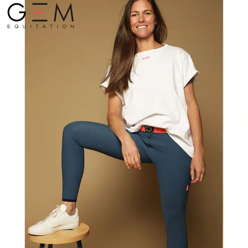 Pantalon John GEM bleu celtique SS25 Sellerie Equinoxe Shop Fuveau