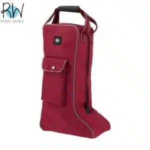 SAC A BOTTES RIDING WORLD Bordeaux Sellerie Equinoxe Shop Fuveau