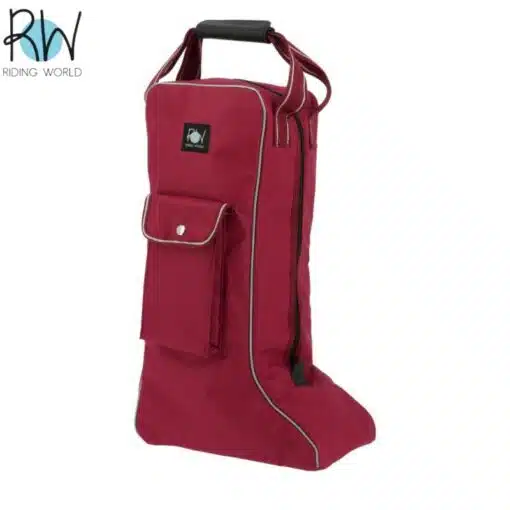 SAC A BOTTES RIDING WORLD Bordeaux Sellerie Equinoxe Shop Fuveau